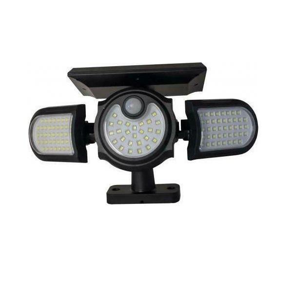 Τριπλός ηλιακός προβολέας LED με 112 smd με ανιχνευτή κίνησης SH-1206A