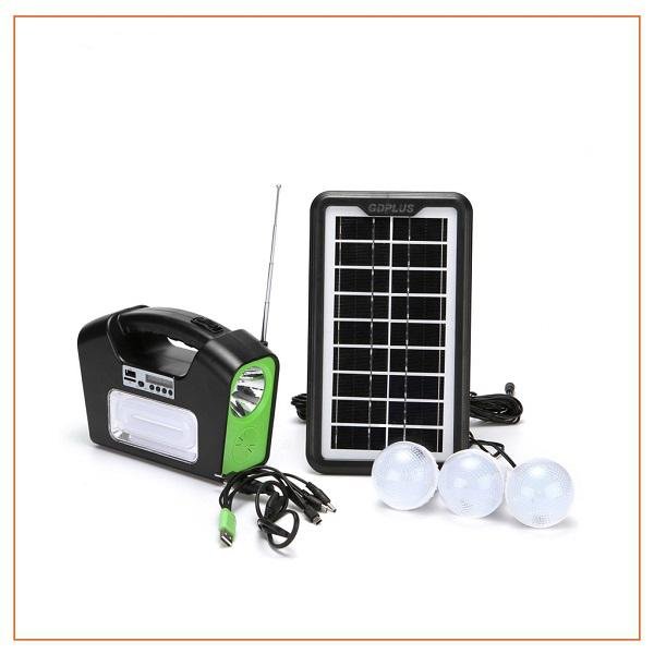 S ΦΟΡΗΤΟ ΣΥΣΤΗΜΑ ΗΛΙΑΚΟΥ ΦΩΤΙΣΜΟΥ GDPLUS GD-16 SUPER