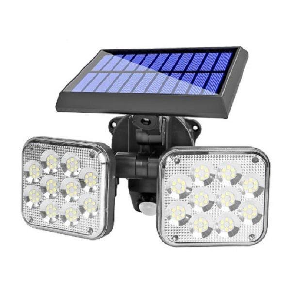 Ηλιακός λαμπτήρας 120 SMD LED Twilight Motion Sensor Ref: JD-2108