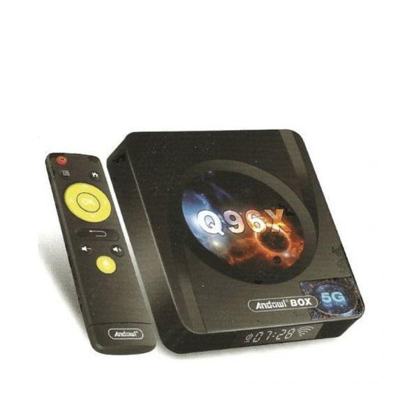 ANDOWL SMART TV BOX 4GB / ANDROID 10 / HDMI 2.0 8K 60HZ-Q96X