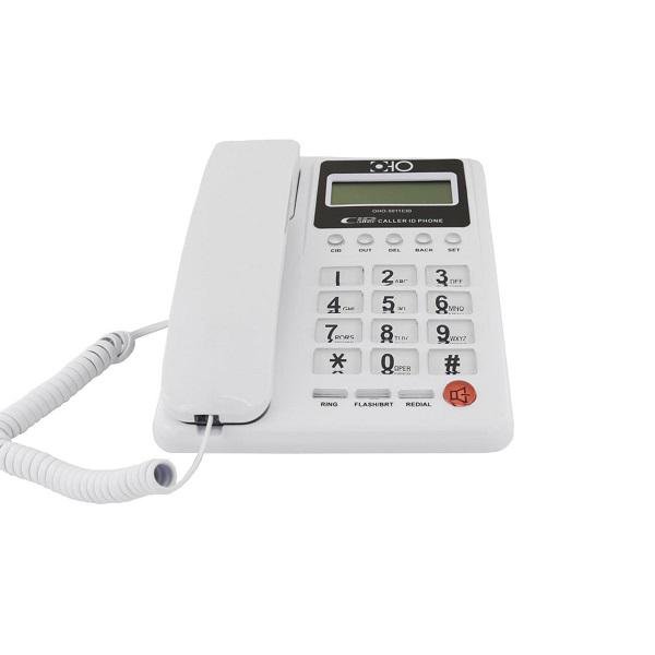 Τηλέφωνο Επιτραπέζιο Με Αναγνώριση Κλήσης OHO-5011CID Λευκό