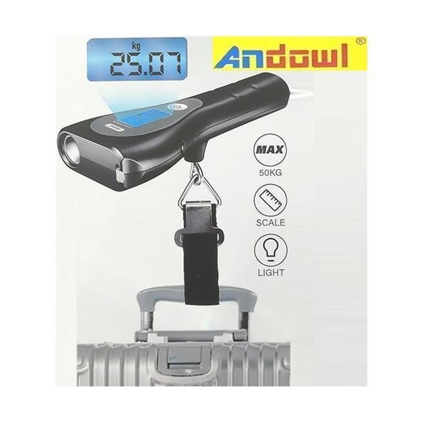 Andowl Ζυγαριά Αποσκευών Q-T158 Ψηφιακή Μαύρο