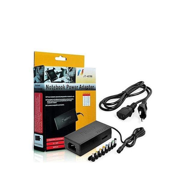 ΦΟΡΤΙΣΤΗΣ JT-4069 ΓΙΑ NOTEBOOK/ POWER ADAPTER 100 WATT 12-24V 8 SEPARATE CONNECTORS OEM