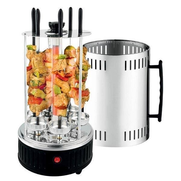 Ηλεκτρική Κάθετη Ψησταριά Για Σουβλάκια & Κεμπάπ 1000W 5 θέσεων GL-BQ357