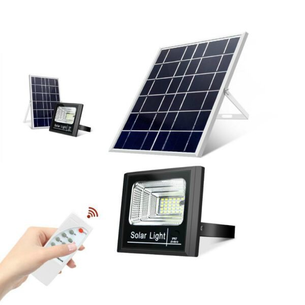 Σετ 2 Ηλιακοί προβολείς με κοντρόλ 30w JY-8815 Σετ 2 Ηλιακοί προβολείς με κοντρόλ 30w JY-8815