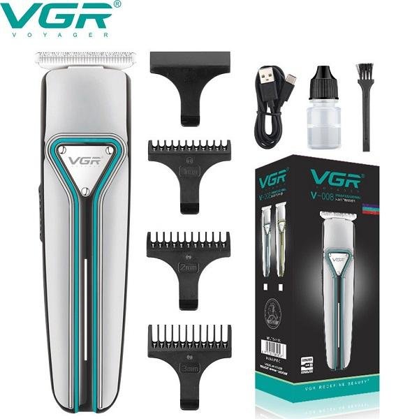VGR Cordless Hair Trimmer Κουρευτική Μηχανή V-008