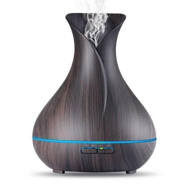 AROMATOTHERAPY BENICE ULTRASONIC DIFFUSER K-H6B ΣΥΣΚΕΥΗ ΑΡΩΜΑΤΟΘΕΡΑΠΕΙΑΣ KAI ΥΓΡΑΝΤΗΡΑΣ ΥΠΕΡΗΧΩΝ ΣΚΟΥΡΟ ΞΥΛΟ