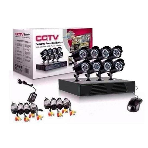 Σετ 8 Κάμερες Καταγραφικό Δικτύου CCTV Security Recording System ΟΕΜ RS485