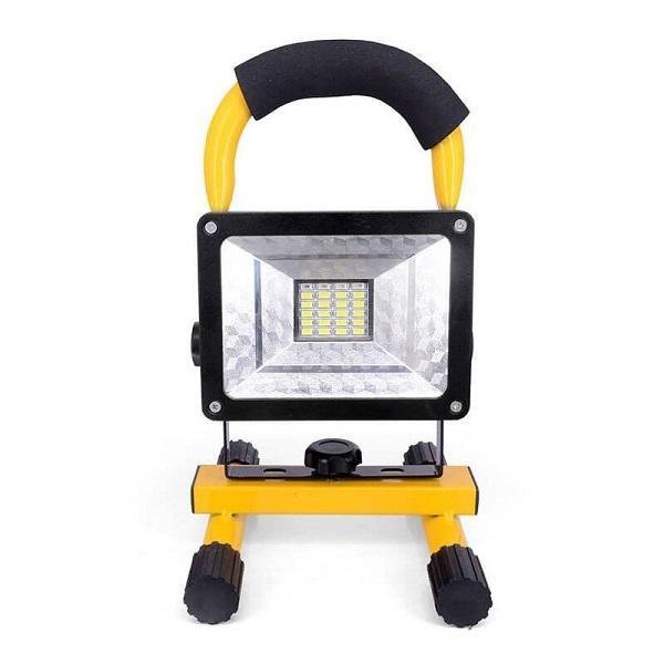flood-light-led-me-vash-30w Eπαναφορτιζόμενoς φορητός LED προβολέας με βάση 30W
