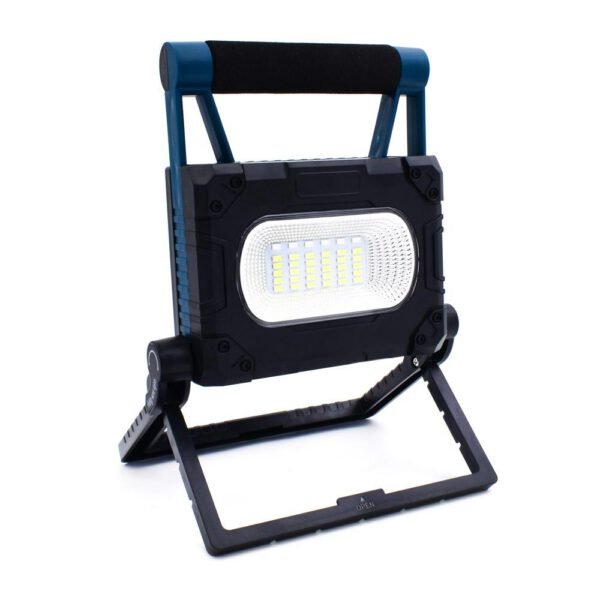 Ηλιακός Επαναφορτιζόμενος Μαγνητικός Φορητός Προβολέας LED Εργασίας & Powerbank OEM W875-1