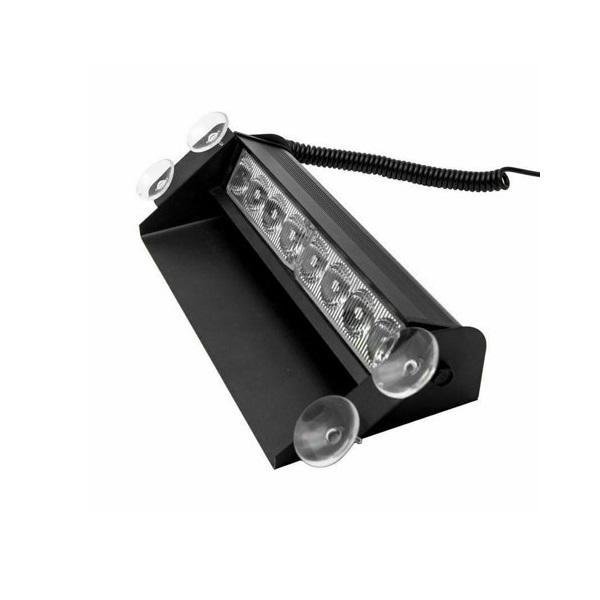 Φώτα έκτακτης ανάγκης 8W LED 12 Volt κόκκινο για Παρμπρίζ HB-803A