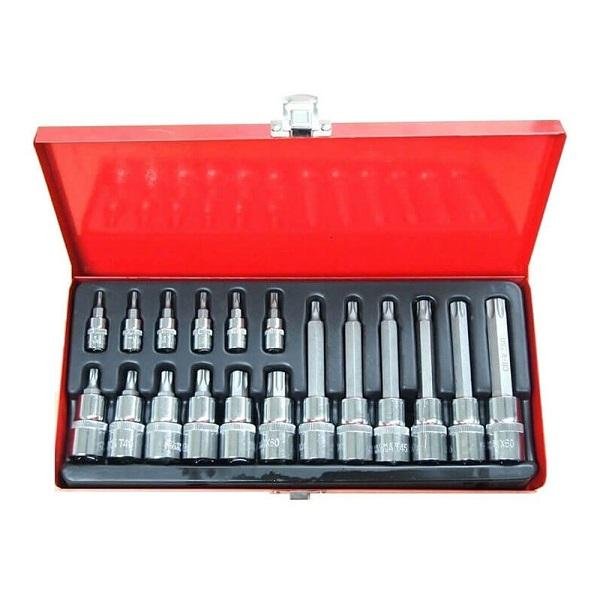 Σετ καρυδάκια TORX 18 τμχ 44202373