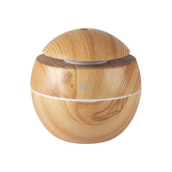 Ultrasonic AROMA DIFFUSER AIR HUMIDIFIER SPA 16 LIGHT PLASTIC WOOD 130ML