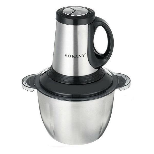 Ηλεκτρικός Πολυκόφτης Μπλέντερ Multi Blender 600W με Λεπίδες από Ανοξείδωτο Ατσάλι και Δοχείο 3lt SOKANY SK-7011