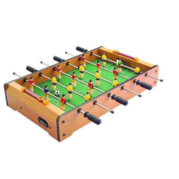 Επιτραπέζιο Ξύλινο Ποδοσφαιράκι XL 48.5×28.5×8.4cm με 18 παίκτες – OEM