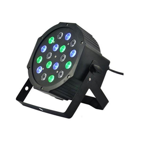 Φωτορυθμικό RGB Προβολέας, Dj Led Flat Par Stage Light High Power, DM512, SL-002 - OEM