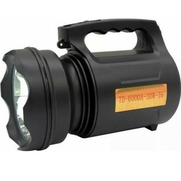 Φακός Προβολέας Επαναφορτιζόμενος Led 3200lm Cree TD-6000A-30W-T6