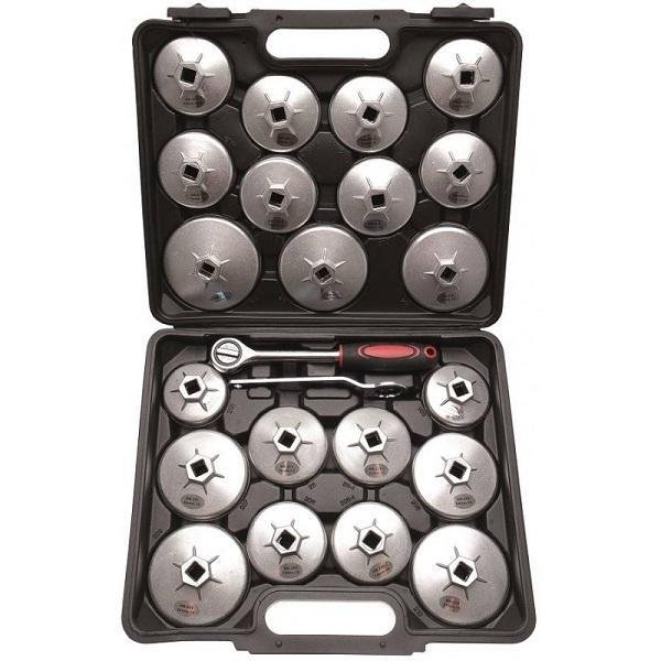 23SET-OEM-MAIN Σετ Φιλτρόκλειδα Κούπας Αλουμινίου 23τμχ BCTK-FILT-0023-OEM