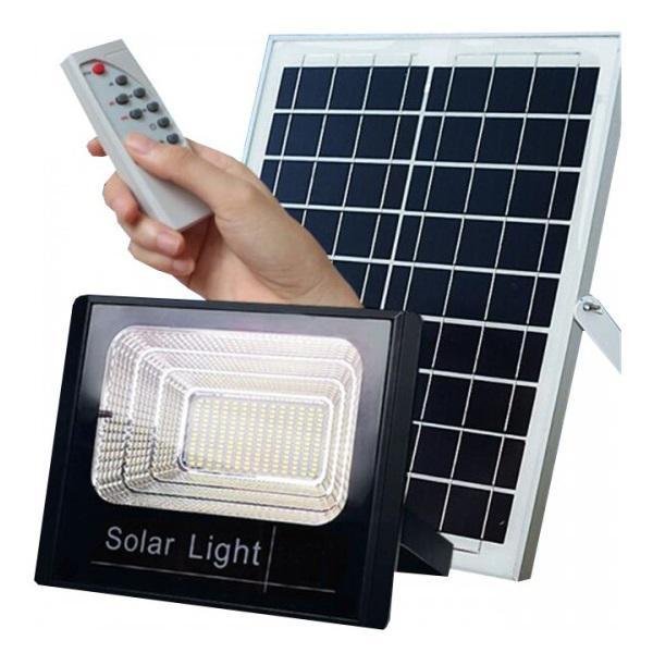 ΗΛΙΑΚΟΣ ΠΡΟΒΟΛΕΑΣ SOLAR 300W ΑΔΙΑΒΡΟΧΟΣ IP66 ΜΕ ΤΗΛΕΚΟΝΤΡΟΛ OEM JD-88300
