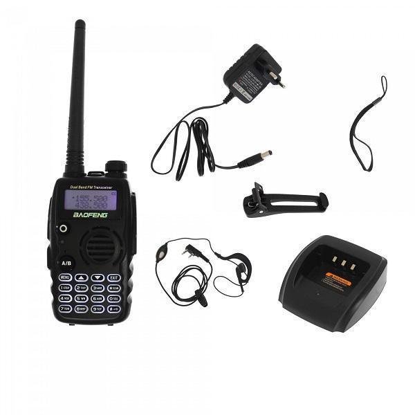 Ασύρματος φορητός πομποδέκτης BAOFENG 5W Walkie Talkie HO-A-52
