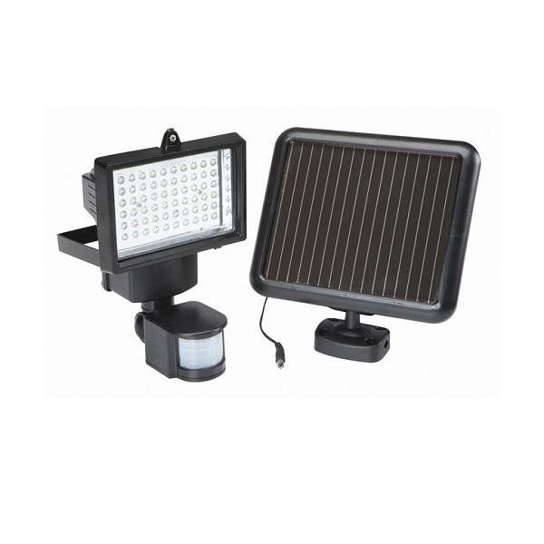ΗΛΙΑΚΟΣ ΠΡΟΒΟΛΕΑΣ ΜΕ 60 LED ΚΑΙ ΑΝΙΧΝΕΥΤΗ ΚΙΝΗΣΗΣ - SOLAR SECURITY LIGHT SSL60 OEM