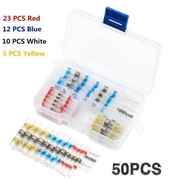 Αδιάβροχος Συνδετήρας Ακροδεκτών Καλωδίων Σωλήνων Με Συρραφή Θερμότητας RCHANG W12096