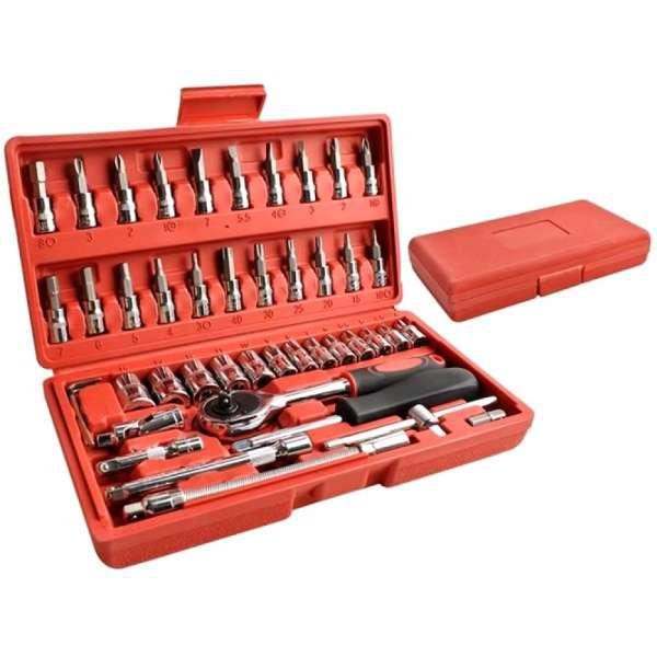 Σετ Εργαλειοθήκη 46τεμ Κατσαβίδια – Καστάνια – Καρυδάκια 14" 08630