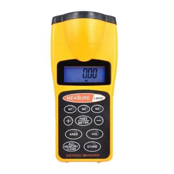 Ψηφιακό αποστασιόμετρο υπερήχων Ultrasonic CP-3007 Distance Measure Laser Point