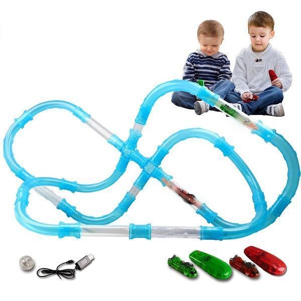 ΚΚ Αγωνιστικός Αυτοκινητόδρομος - Σωλήνες για Αγώνες Αυτοκινήτων 16 Κομμάτια - CHARIOTS Speed Pipes Racing Tracks OEM