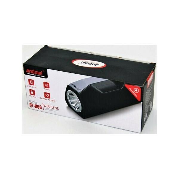 ΑΣΥΡΜΑΤΟ ΗΧΕΙΟ BLUETOOTH 6W RADIO FM TF CARD BATTERIA 1200MAH ANDOWL QY-H66