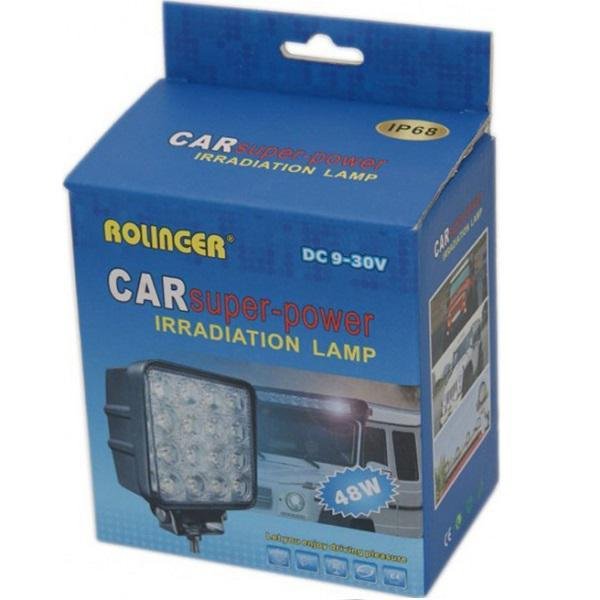 Προβολέας Κατευθυνόμενος Rolinger AU-LI-6148 LED 48W 1τμχ