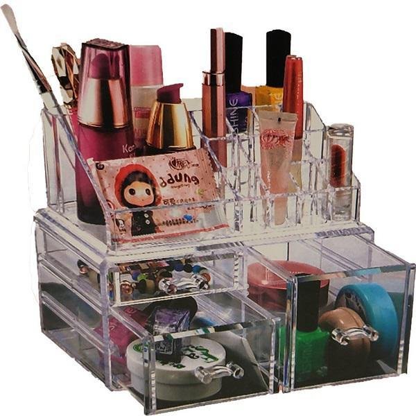 Βάση Αποθήκευσης και Οργάνωσης Καλλυντικών με 4 Συρτάρια CX-8710