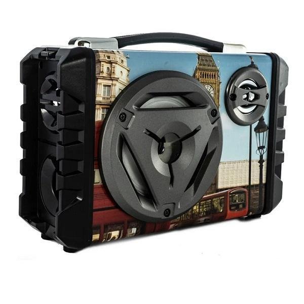 Συμπαγές φορητό ασύρματο ηχείο Bluetooth με μικρόφωνο KTS-1019B