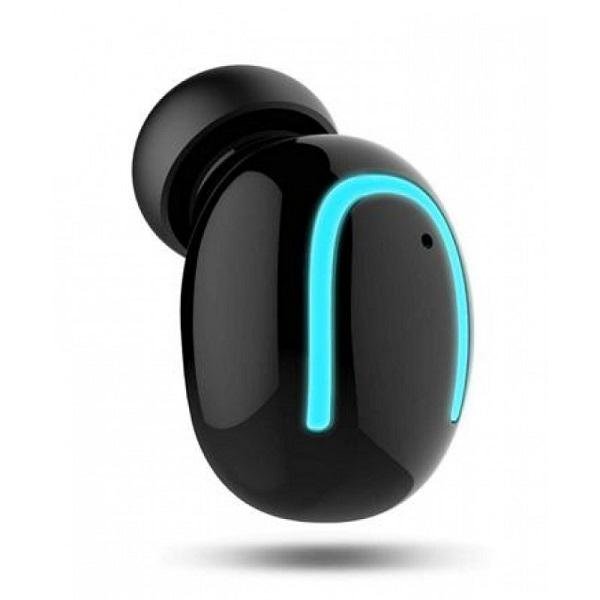 Ασύρματο ηλιακό ακουστικό bluetooth Handsfree με ηλιακή φόρτιση Andowl Q-B02 Μαύρο