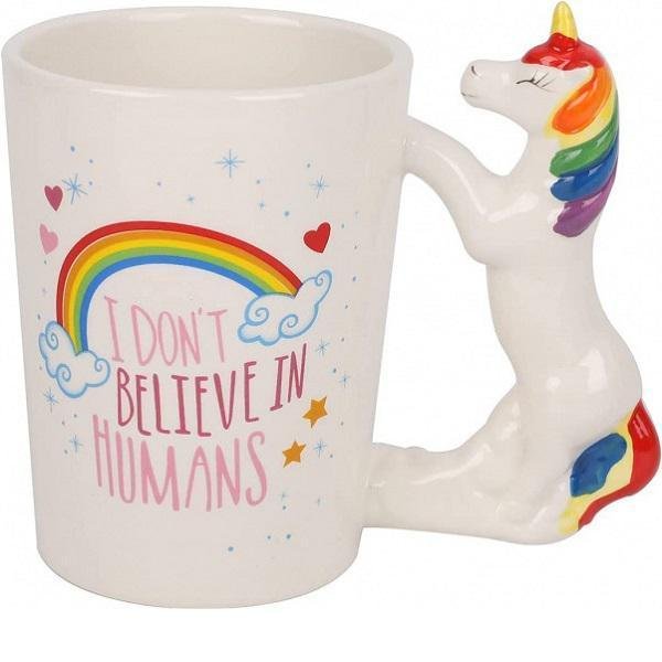 Κούπα Κεραμική Πολύχρωμη Unicorn 300ml