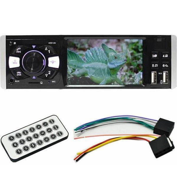 Ηχοσύστημα MP5 με TFT οθόνη 4.1" με BT/2xUSB/SD/AUX και χειριστήριο - 4051AI