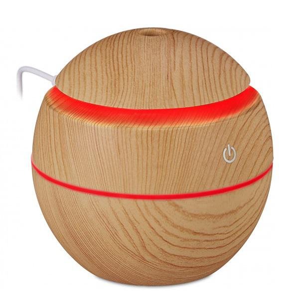 Relaxdays Diffuser με Όψη Ξύλου - Light Brown - 4052025910044