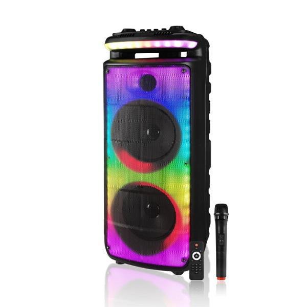 Ασύρματο φορητό επαγγελματικό ηχείο dj με φως ντίσκο για εξωτερικούς χώρους CH-8820 ΜΕ ΑΣΥΡΜΑΤΟ ΜΙΚΡΟΦΩΝΟ