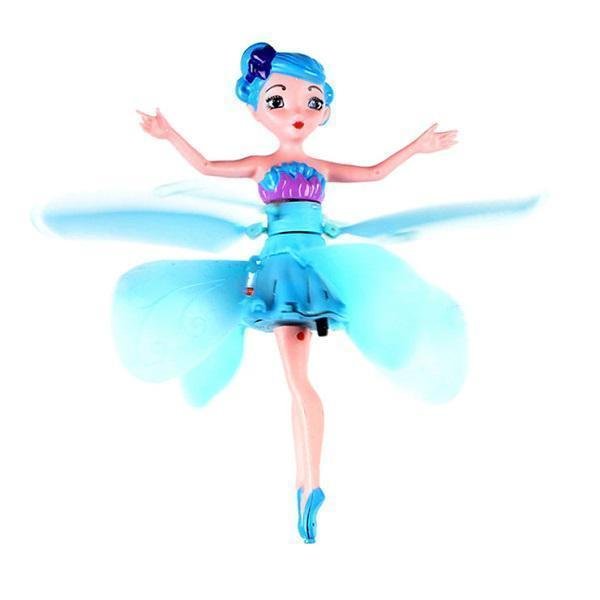 Κούκλα υπτάμενη νεράιδα Beautiful Flying Fairy Doll 8018 Μπλε