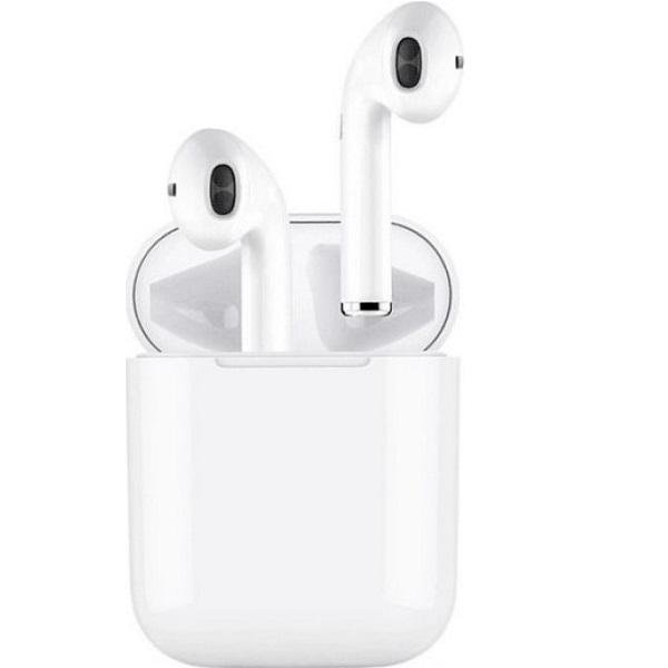i9S-TWS Earbud Bluetooth Handsfree Λευκό