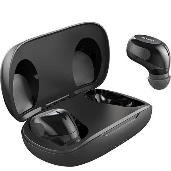 Awei T20 In-ear Bluetooth Handsfree Μαύρο