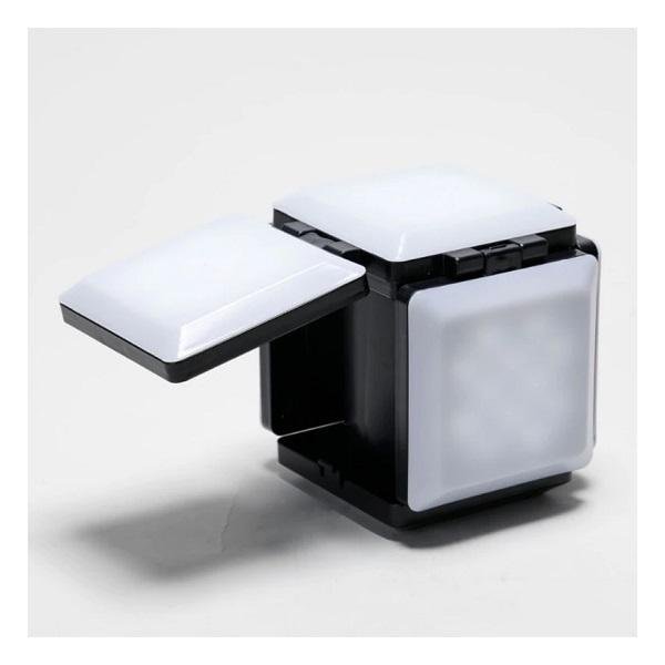 Λάμπα εξοικονόμησης ενέργειας Cube Πλήρως ρυθμιζόμενα πάνελ φωτός με USB