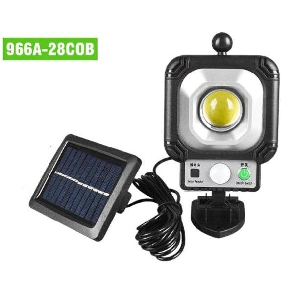 Αδιάβροχο ηλιακό φωτιστικό τοίχου με αισθητήρα SENSOR STREET LAMP JX-966A