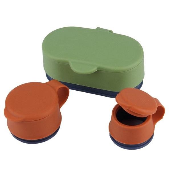 Επαναχρησιμοποιήσιμα καπάκια από σιλικόνη 3 τεμάχια/σετ Food Fresh Keep Seal Cup Magic Caps FC01