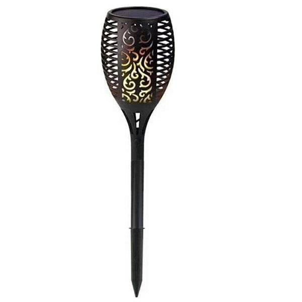 Ηλιακό Φωτιστικό LED με Εφέ Φλόγας Εξωτερικού Χώρου Τύπου Δάδας 60cm LED Solar Torch Light