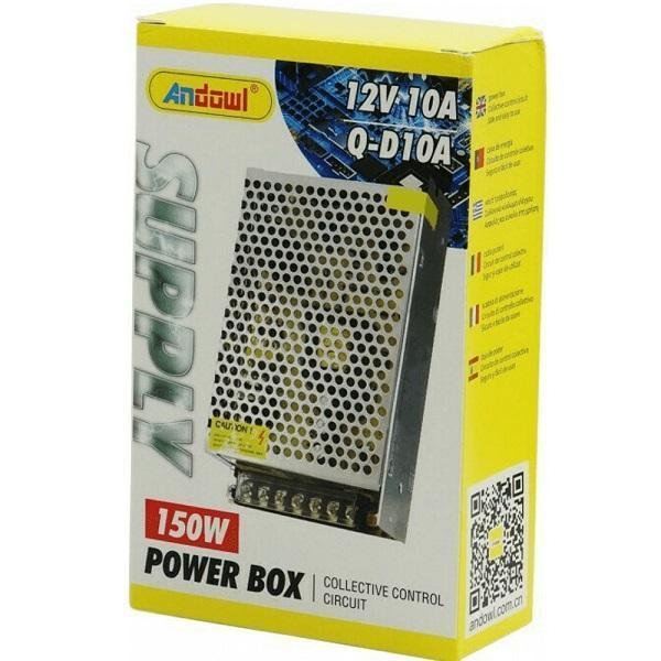 Τροφοδοτικό LED 12V 150W Andowl Q-D10A