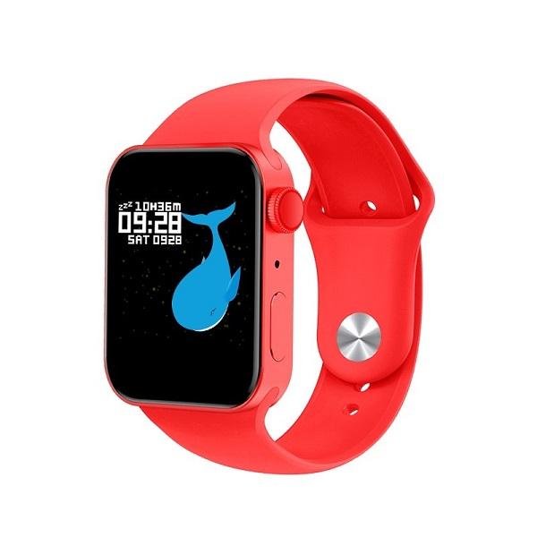 T100 Plus Smartwatch με Παλμογράφο (Κόκκινο) 32484563