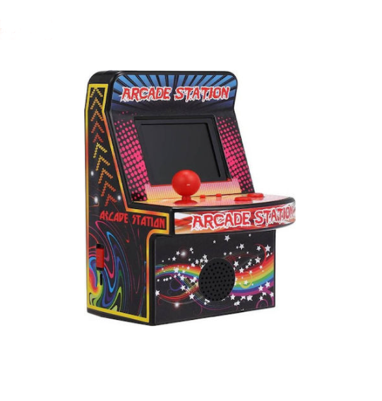 Φορητή Παιχνιδομηχανή Retro Arcade Station με 240 Κλασικά Παιχνίδια