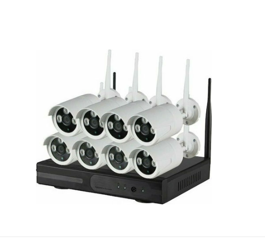 8 WIFI IP κάμερες ασύρματες ΚΙΤ NVR HD JORTAN FULL HD