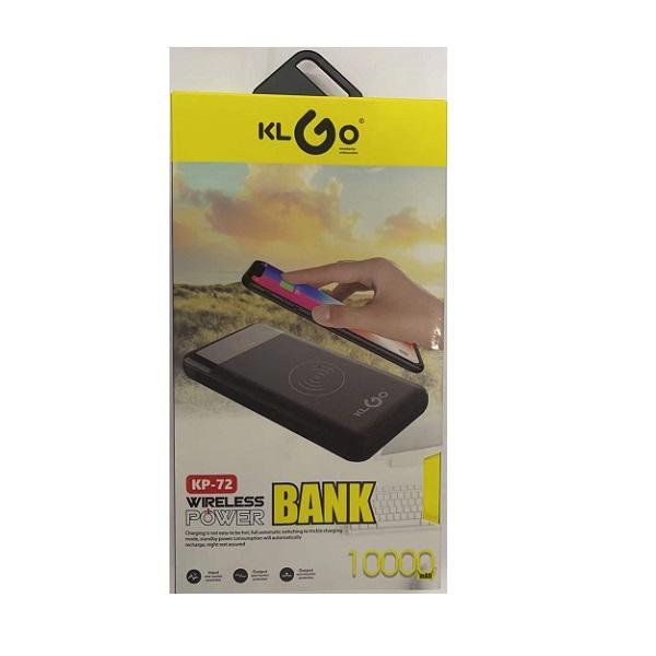 a7ece8809d67b782c2fc15d1e2f2c37 WIRELESS POWER BANK KLGO PK-72 10000MAH Μαύρο